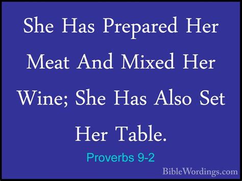 Proverbs 9 Holy Bible English BibleWordings