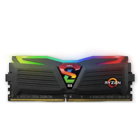 Memória DDR4 Geil Super Luce RGB 8GB 3000MHZ GLS48GB3000C16ASC