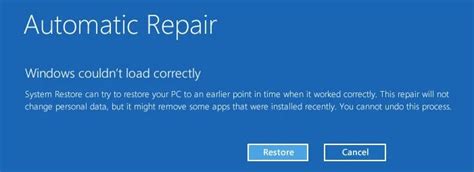 Cómo reparar La reparación automática de Windows no funciona