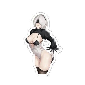 Hot 2B Waterproof Sticker Nier Automata Ecchi Vinyl Car Etsy