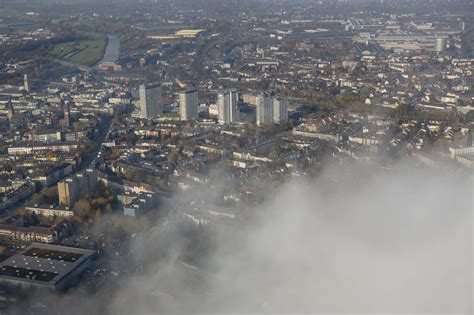 Mülheim an der Ruhr von oben Innenstadt von Mülheim an der Ruhr im