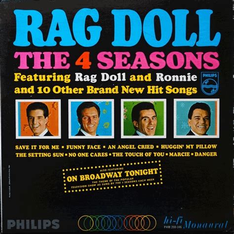 The Four Seasons – Rag Doll Lyrics | Genius Lyrics