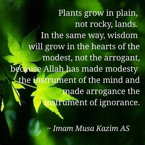 Imam Musa Al Kazim Quote About Intelligence Ahlul Bayt Alkaline Foods Benefits Ali Quotes