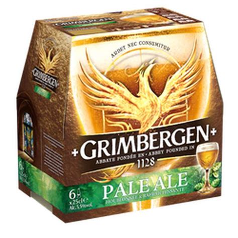 Pack de bière blonde Pale Ale Grimbergen x cl La belle vie Changez votre