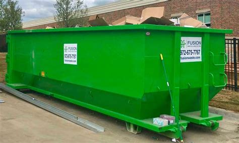 The Complete Guide On Roll Off Dumpster Sizes Fusion Waste