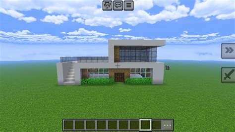 Minecraft How To Build Small Morden House Tutorial Youtube