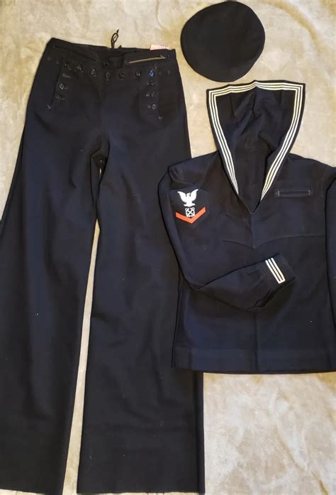 Navy Dress Blue Uniform Enlisted