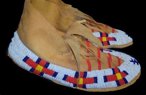 Lakota Men S Moccasins Beaded Made To Order Lakota Regalia Lakota