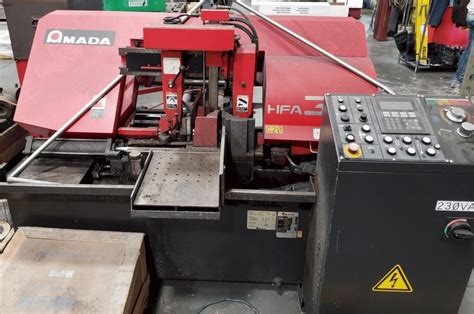 Amada Hfa Horizontal Bandsaw Semi Automatic