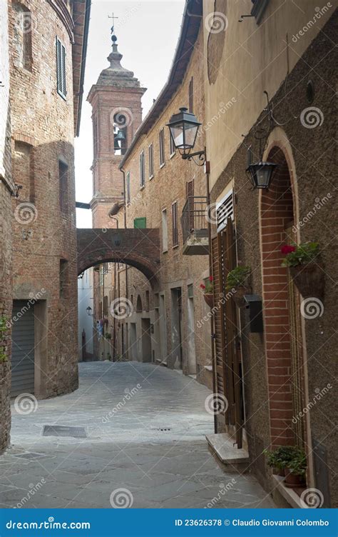 Torrita di Siena (Tuscany) stock photo. Image of building - 23626378