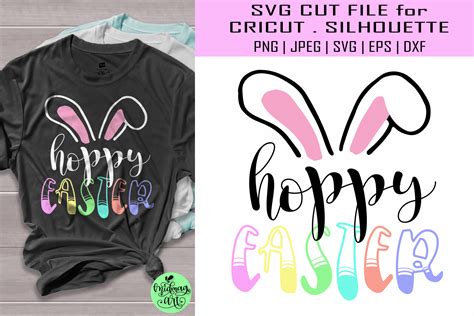 Hoppy Easter Svg Easter Shirt Svg