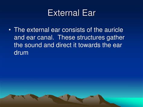 Ppt Ear Powerpoint Presentation Free Download Id 9100122