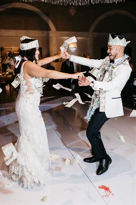 Filipino Money Dance During Reception At Casa Real At Ruby Hill Winery