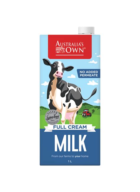 Australias Own Full Cream Milk 1l Ghl Brunei