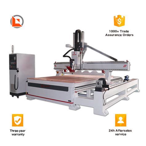 Atc Woodworking Cnc Carving Cutting Machine With Linear Tool