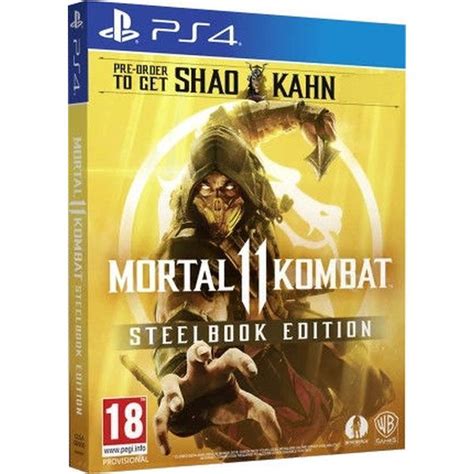 Купить Mortal Kombat 11 - Steelbook Edition для PS4 в наличии СПБ ...
