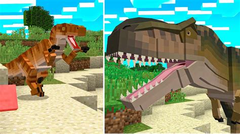 ConheÇa Os Novos Dinossauros Adicionados No Minecraft Jurassic