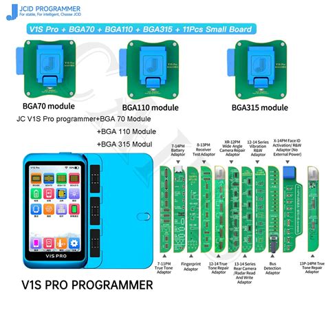 Jcid Programador V S Pro Dispositivo Con Enchufe Bga Bga Bga