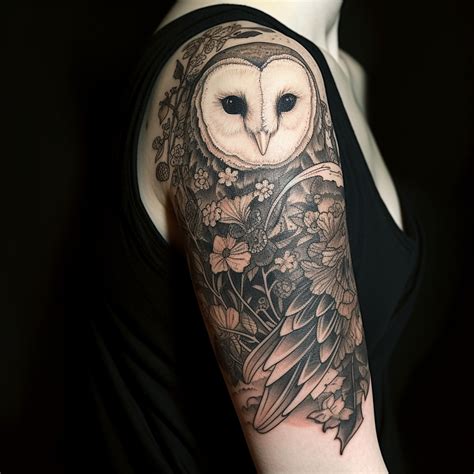 73 Barn Owl Tattoo Ideas - TattooClue.com