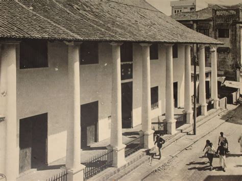 The Colombo Dutch Museum, Prince Street, Pettah, Ceylon. Actual time ...