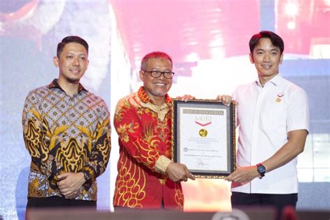 Gedung Garuda Rescue Nusantara PPA Pecahkan Rekor MURI Media Nikel