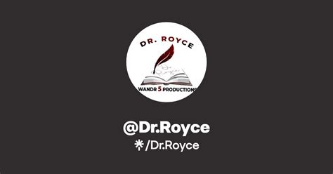 Dr.Royce | Instagram, Facebook | Linktree