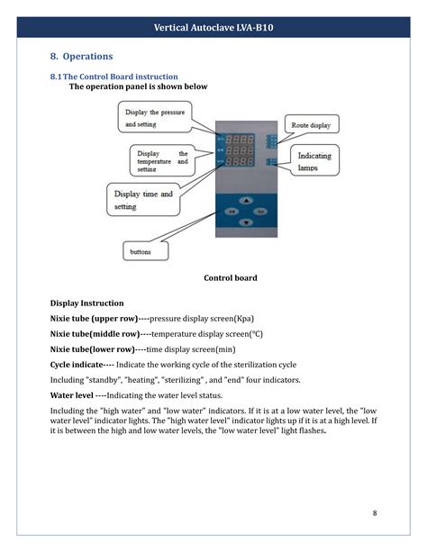 Tomy Autoclave Manual 1