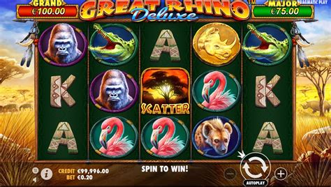 Great Rhino Deluxe Slot Review Rtp Free Spins