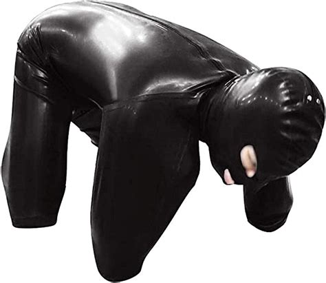 Buy AZBYC Sexy Men Shiny Black PVC Wet Look Clothing DS Latex Stage