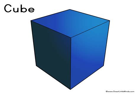 3D Shapes - Cube