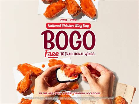 Zaxbys Celebrates National Chicken Wing Day With Free Bone In Wings