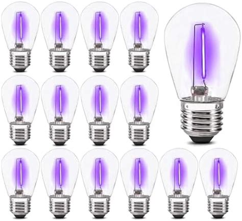 S Purple Replacement Bulbs W Plastic Shatterproof Led Bulb