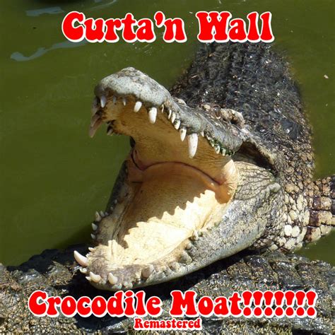 Curtan Wall Crocodile Moat Remastered Curtan Wall