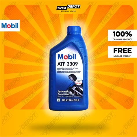 Mobil ATF 3309 Automatic Transmission Fluid 1Qt SUZUKI SWIFT ATF