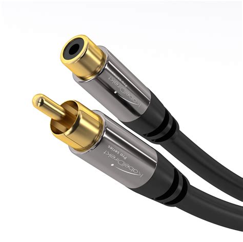 Buy KabelDirekt 0 5m RCA Phono Extension Lead Cable Audio Digital