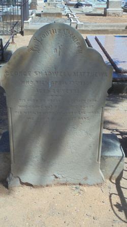 George Shadwell Matthews M Morial Find A Grave