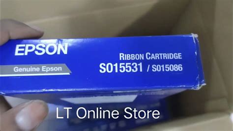 Epson Lq 2090 Ribbon Cartridge Youtube