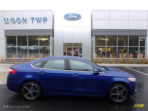 Deep Impact Blue Ford Fusion Se Ecoboost Gtcarlot