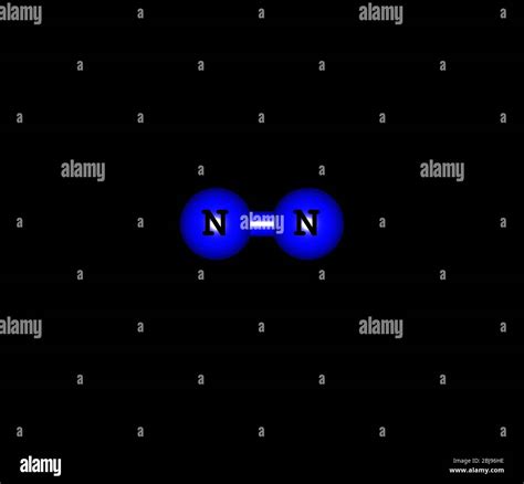 Nitrogen Is The Chemical Element At Room Temperature It Is A Gas Of Diatomic Molecules And Is