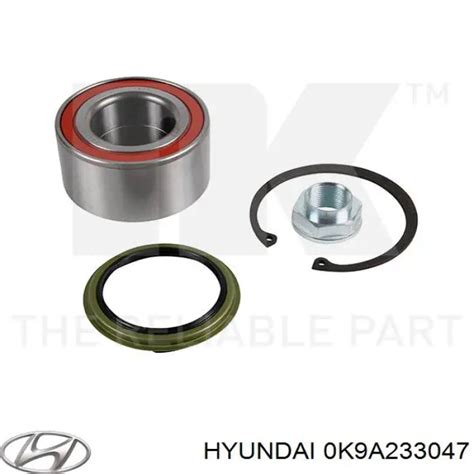 0K9A233047 HYUNDAI/KIA cojinete de rueda delantero