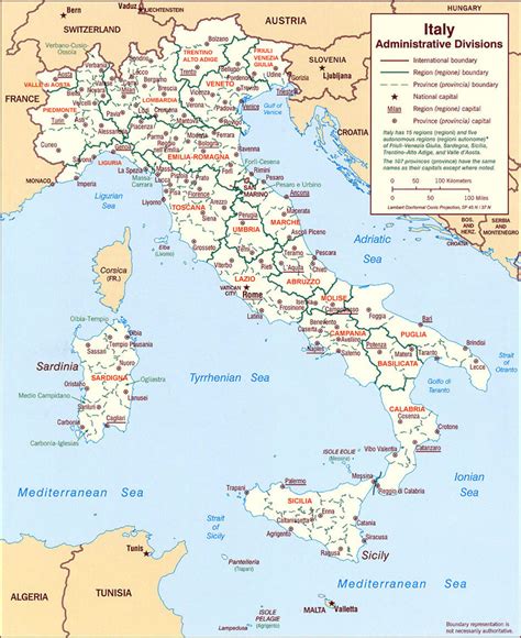 Mappa Politica Italia