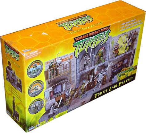 Teenage Mutant Ninja Turtles - 2003 - Turtle Lair Playset