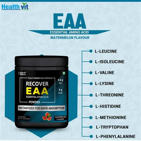 Buy Healthvit Fitness Eaa Essential Amino Acid Powder Gm