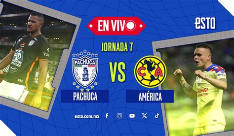 Pachuca Vs América Sigue En Vivo La Jornada 7 Del Clausura 2024 Esto