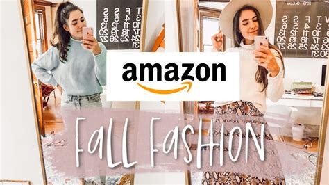 Amazon Fall Fashion Haul Amazon Sweater Try On Haul 2019 Youtube