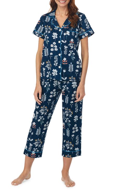 Bedhead Pajamas Classic Organic Cotton Crop Pajamas Nordstrom