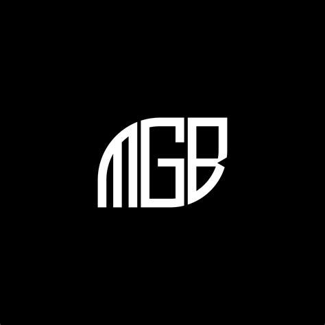 . MGB letter design.MGB letter logo design on black background. MGB ...