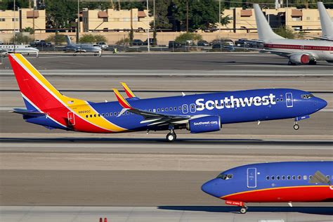 Southwest Airlines Boeing H N C At Klas Joshua Ruppert Flickr