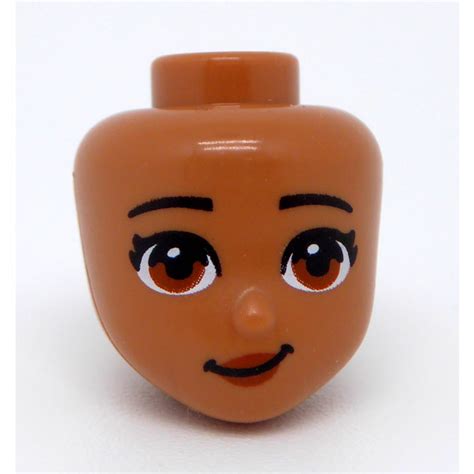 Lego Medium Dark Flesh Maya With Minidoll Head Brick