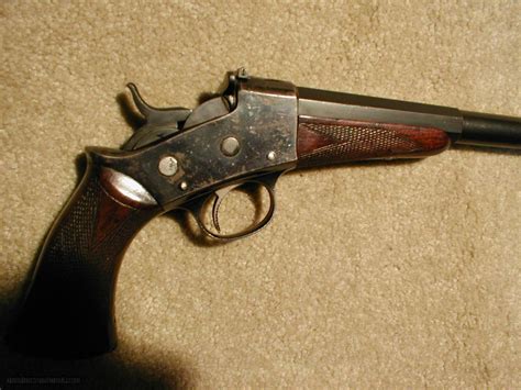 REMINGTON 1901 ROLLING BLOCK TARGET PISTOL 44 RUSSIAN CALIBER